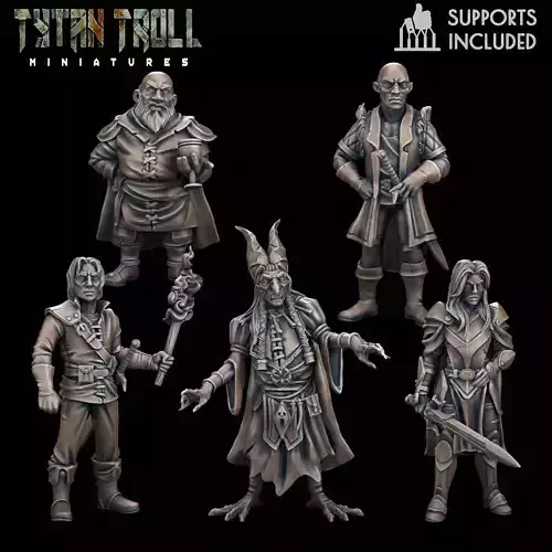 Curse of Strahd 06 Mini Pack - Pre-Supported