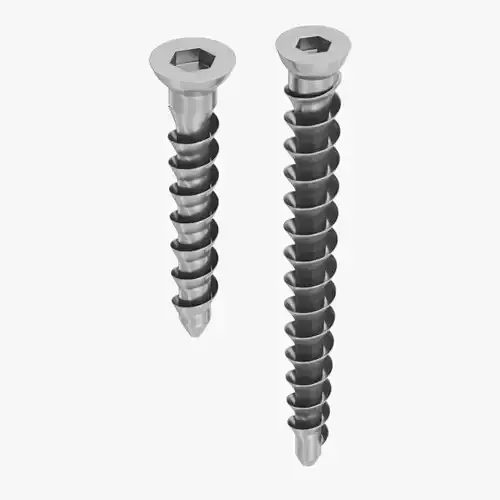 Bone Screw-2 size 3D model