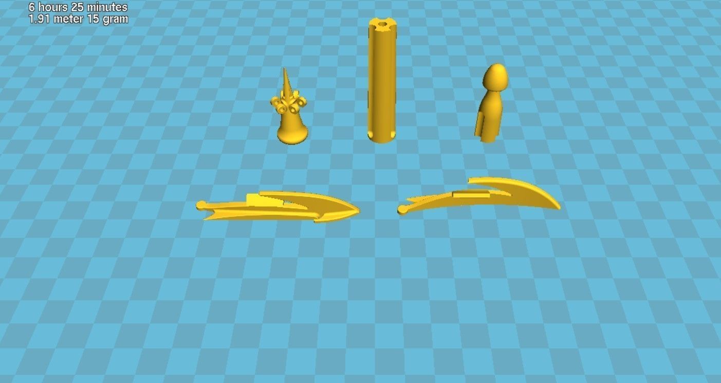 Grappling from the movie Batman vs Superman Dawn of Justice 3D print model_77