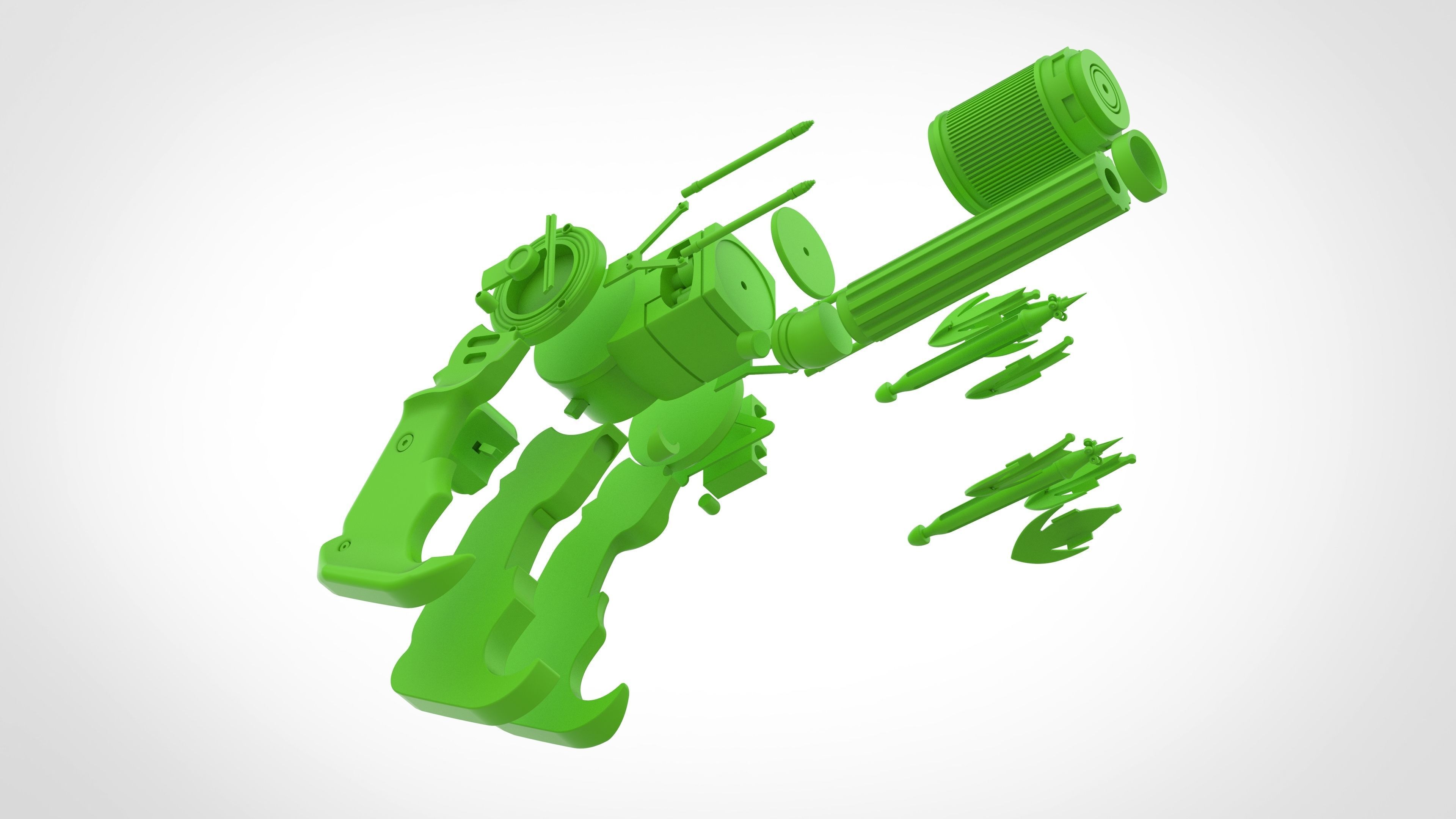 Grappling from the movie Batman vs Superman Dawn of Justice 3D print model_60