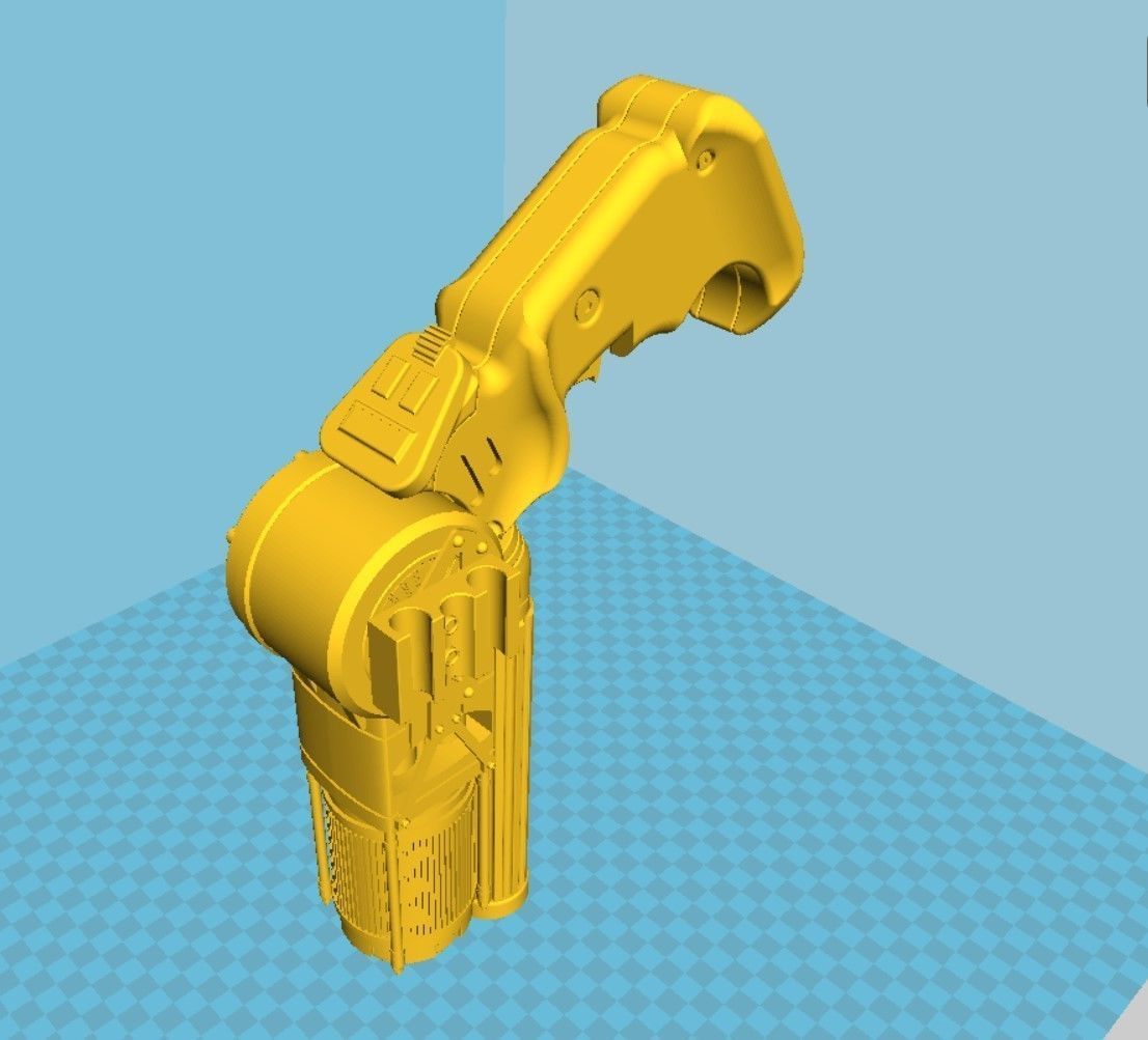 Grappling from the movie Batman vs Superman Dawn of Justice 3D print model_73