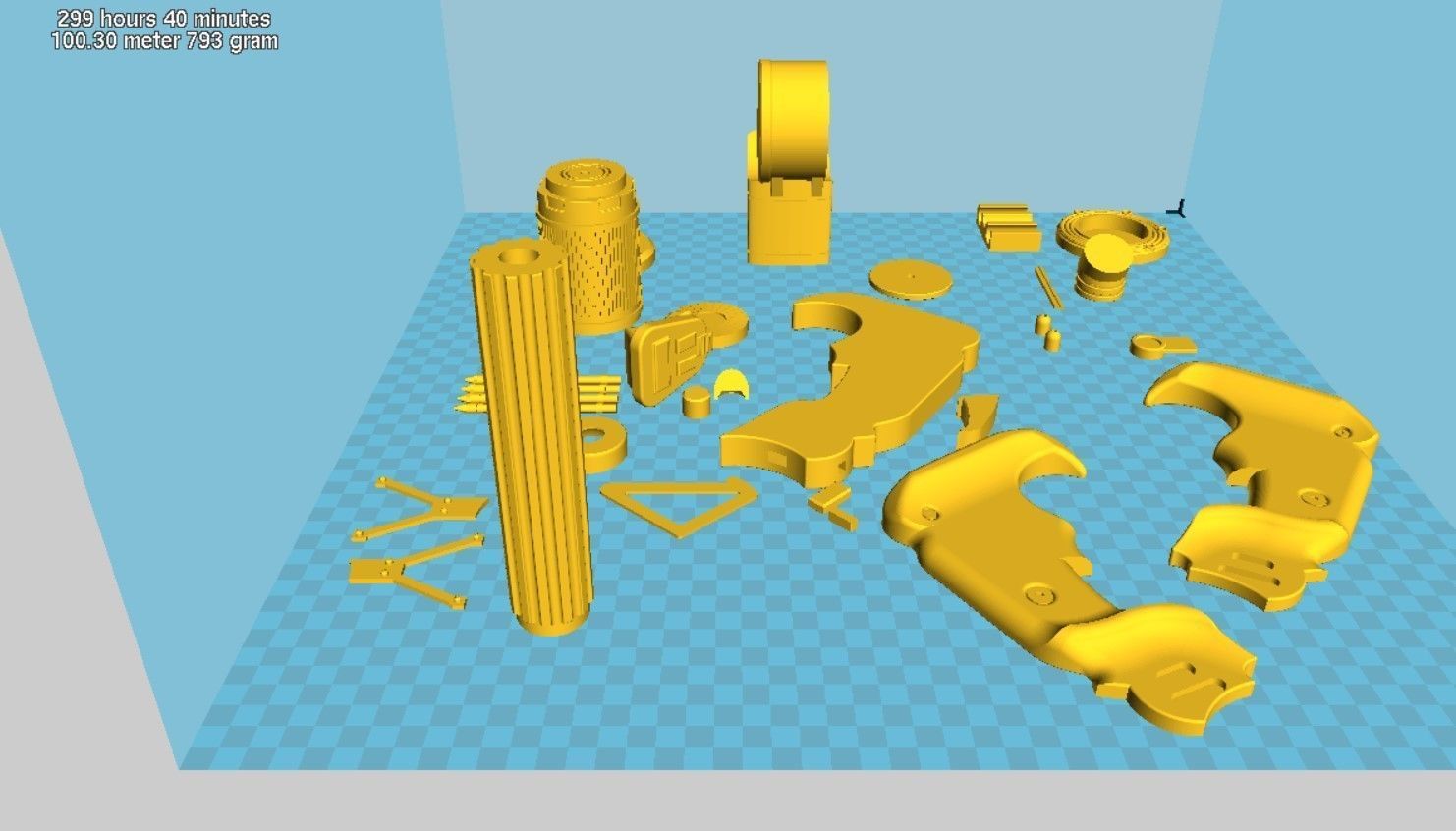 Grappling from the movie Batman vs Superman Dawn of Justice 3D print model_70