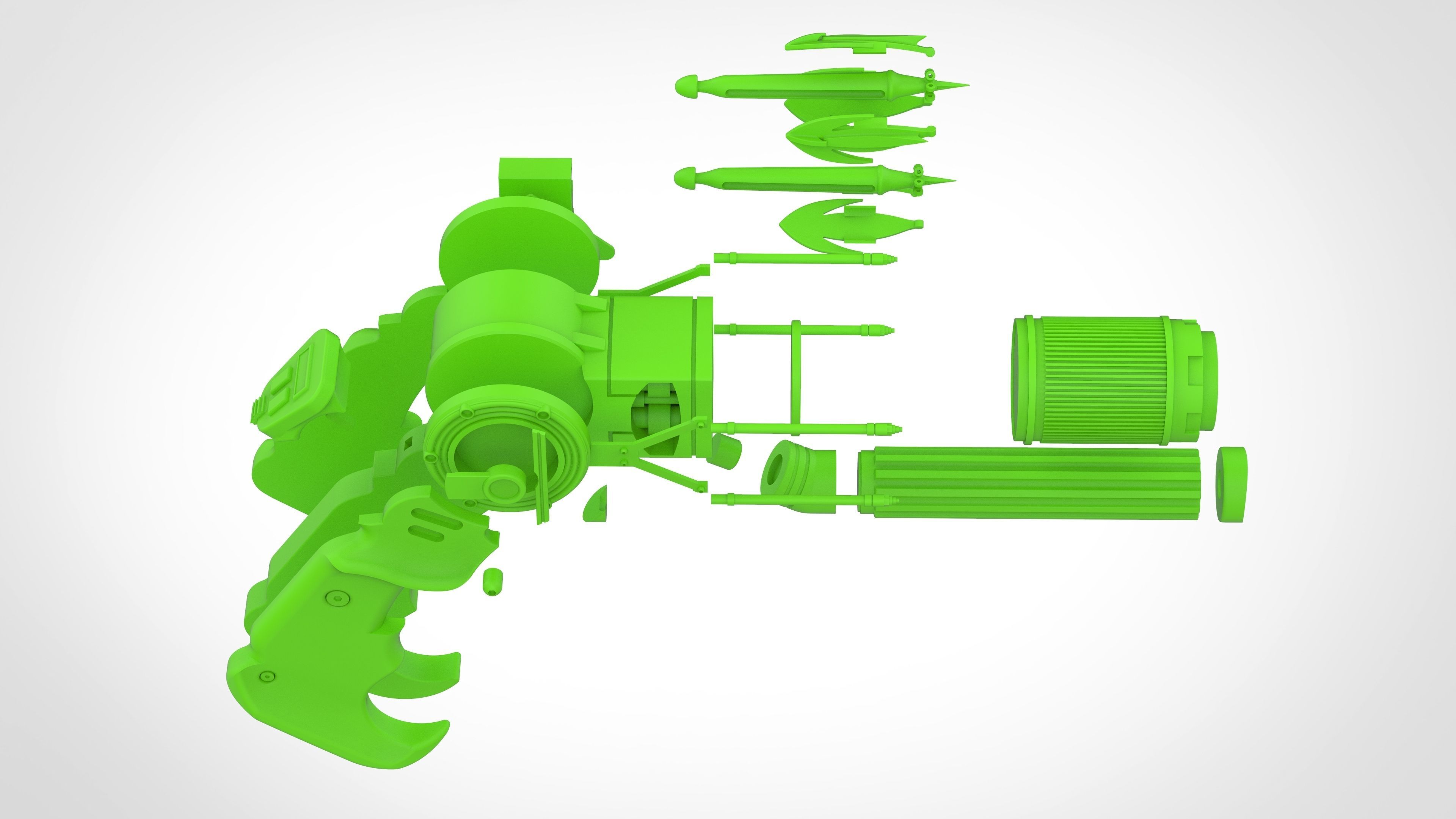 Grappling from the movie Batman vs Superman Dawn of Justice 3D print model_54