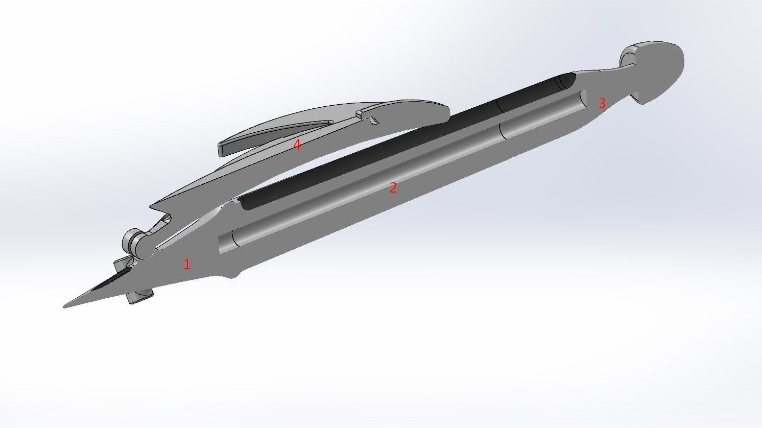 Grappling from the movie Batman vs Superman Dawn of Justice 3D print model_66