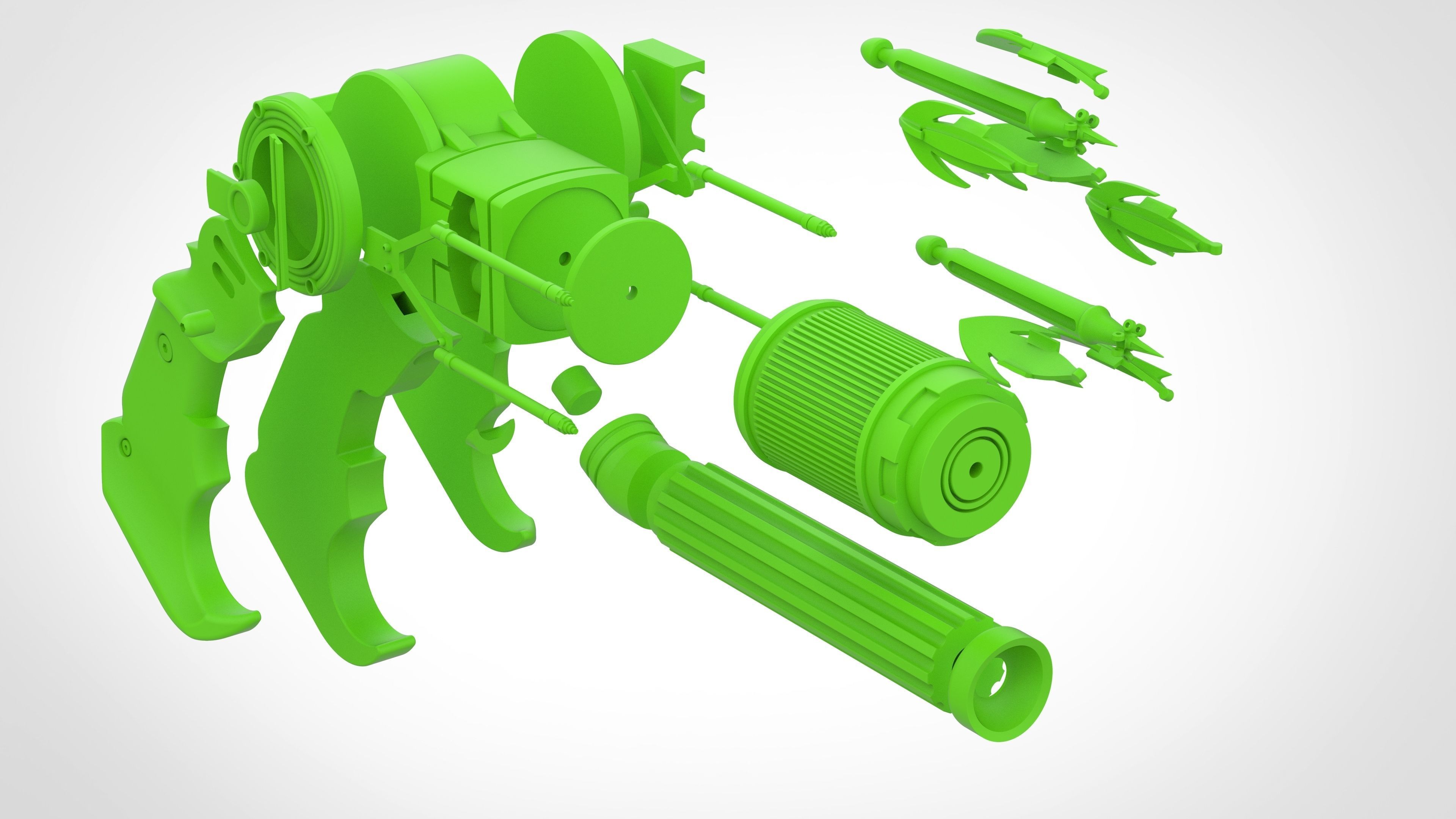 Grappling from the movie Batman vs Superman Dawn of Justice 3D print model_44