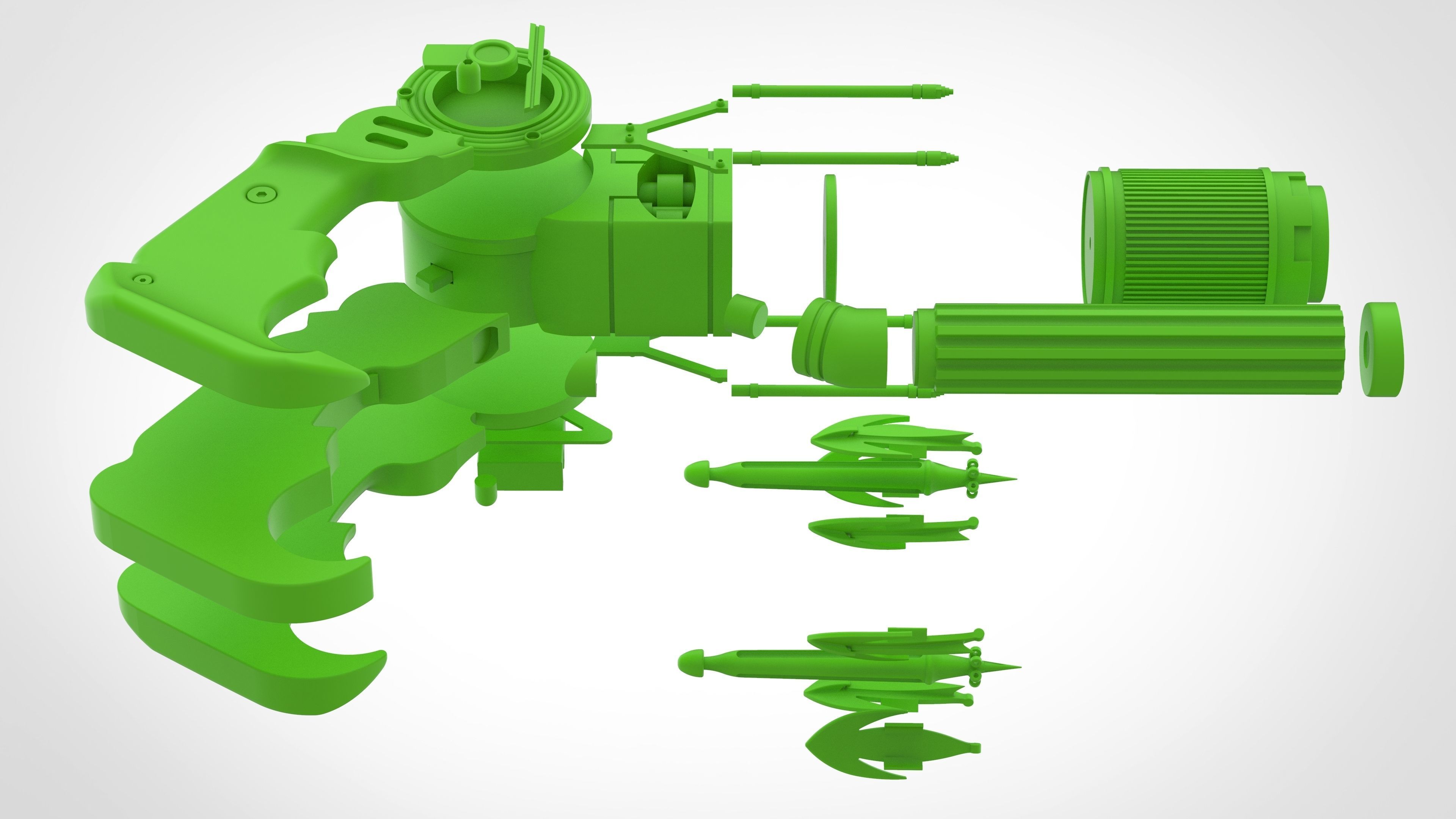 Grappling from the movie Batman vs Superman Dawn of Justice 3D print model_55