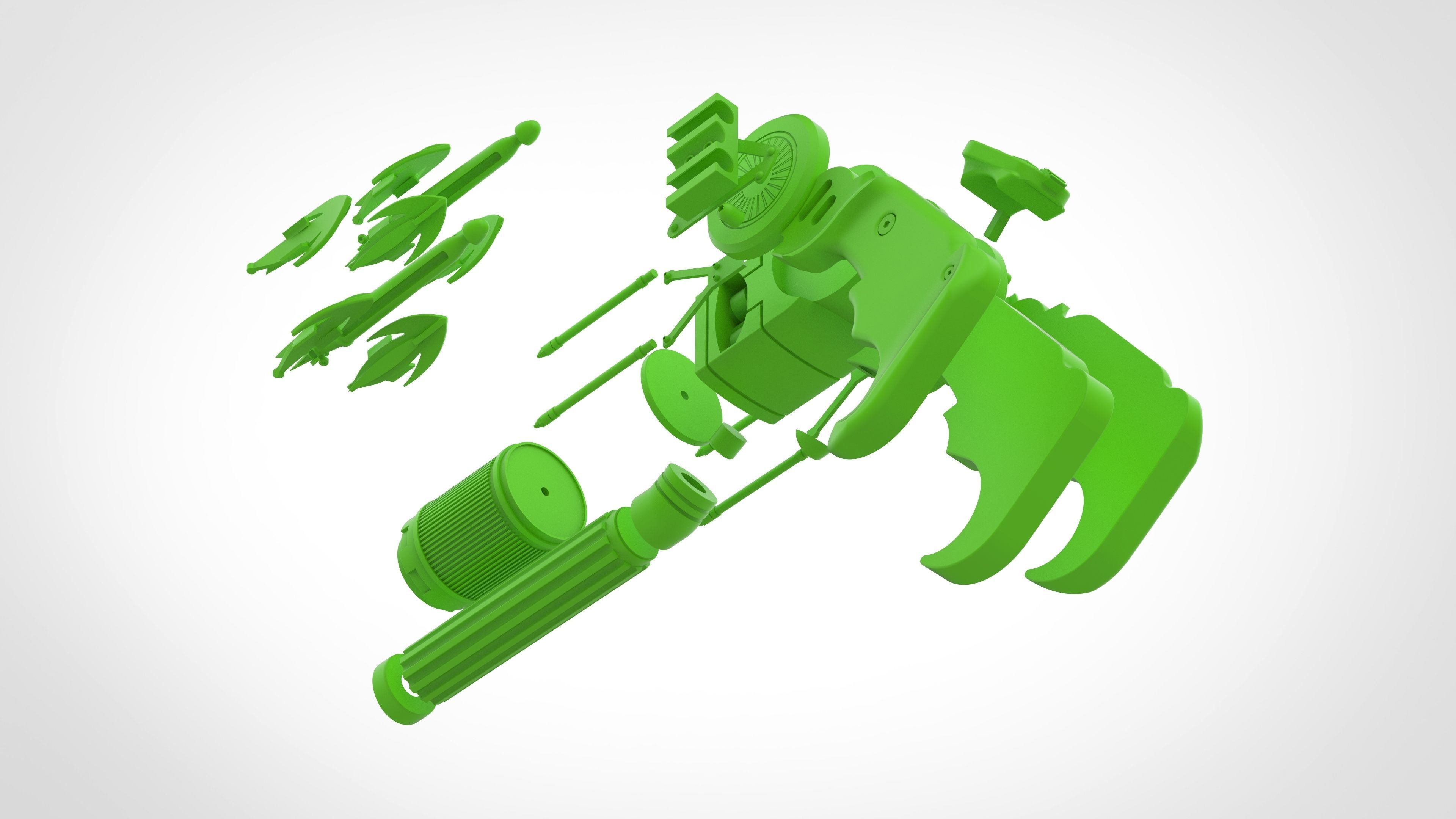 Grappling from the movie Batman vs Superman Dawn of Justice 3D print model_62