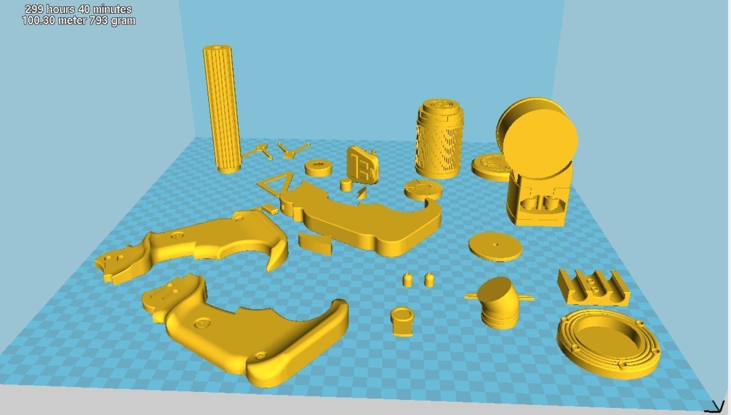 Grappling from the movie Batman vs Superman Dawn of Justice 3D print model_67