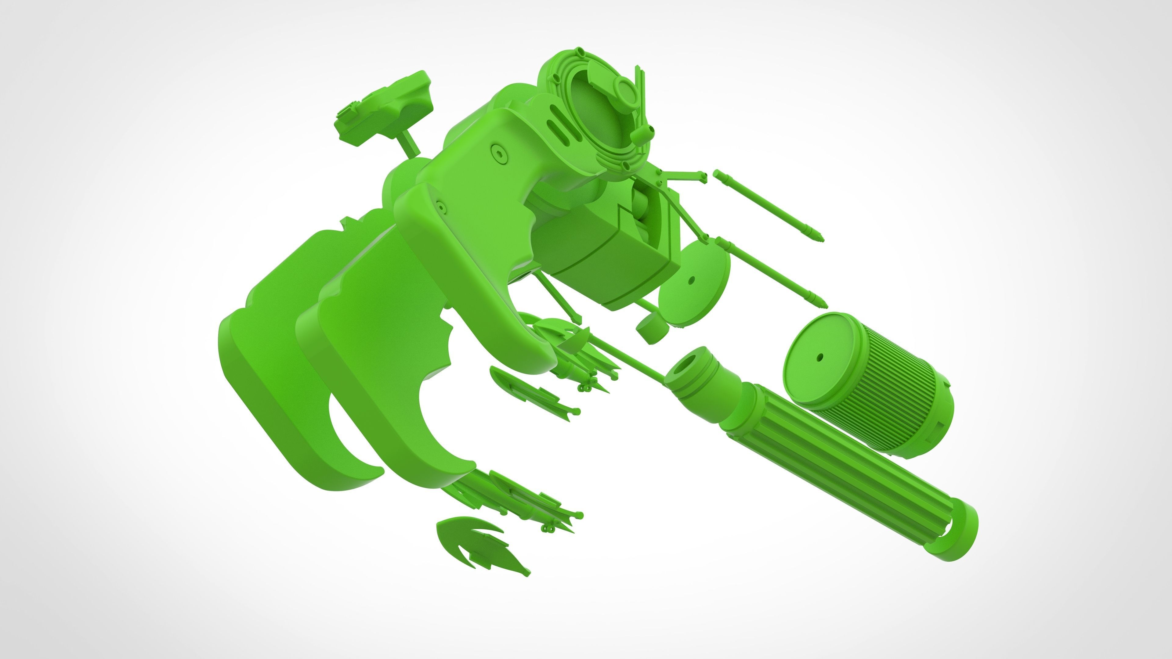 Grappling from the movie Batman vs Superman Dawn of Justice 3D print model_59