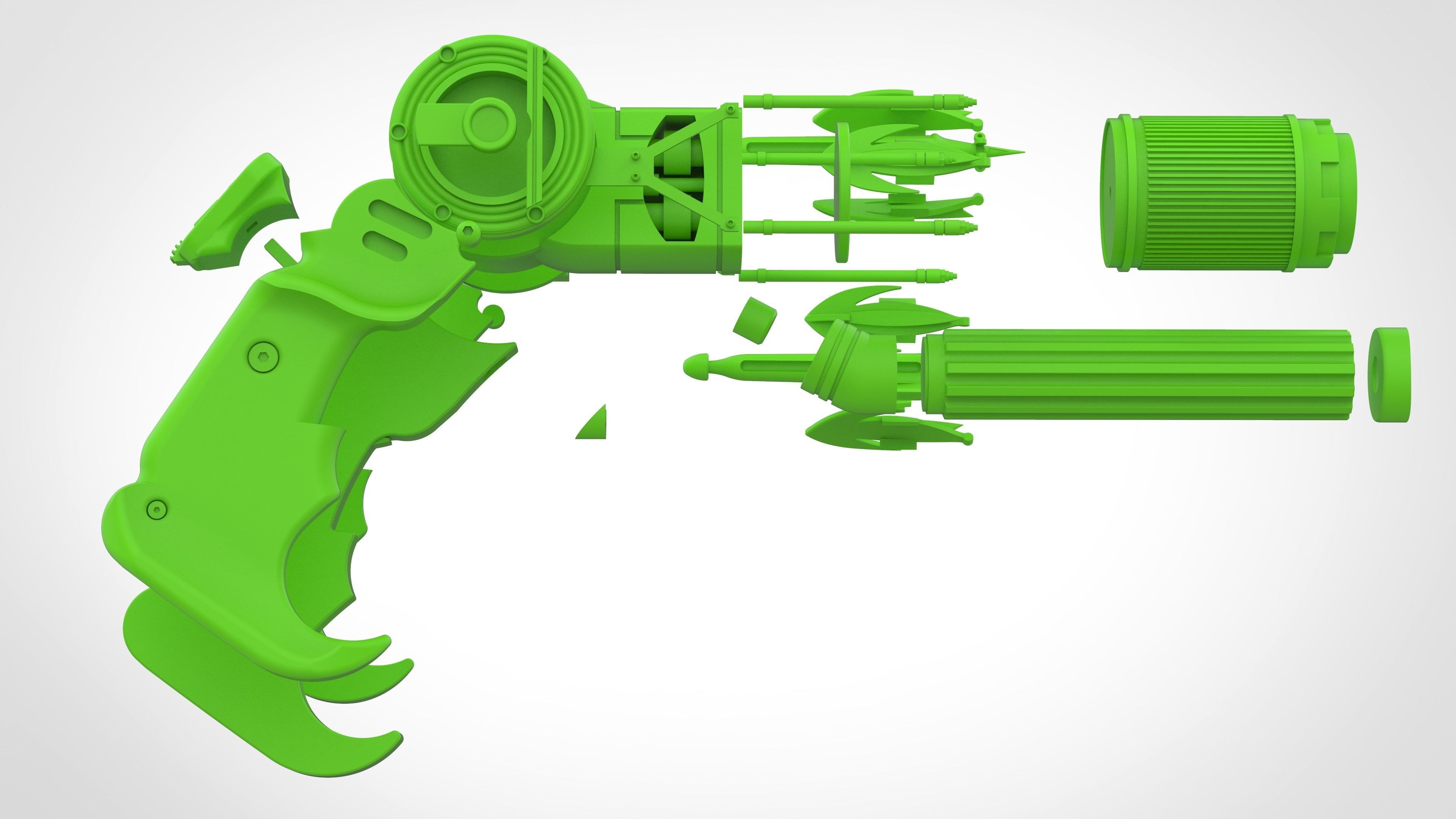 Grappling from the movie Batman vs Superman Dawn of Justice 3D print model_53