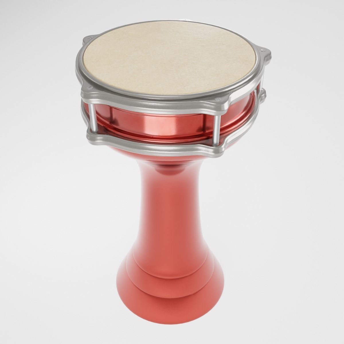 DOUMBEK DARBUKA LOW-POLY PBR 3D MODEL Low-poly 3D model_8