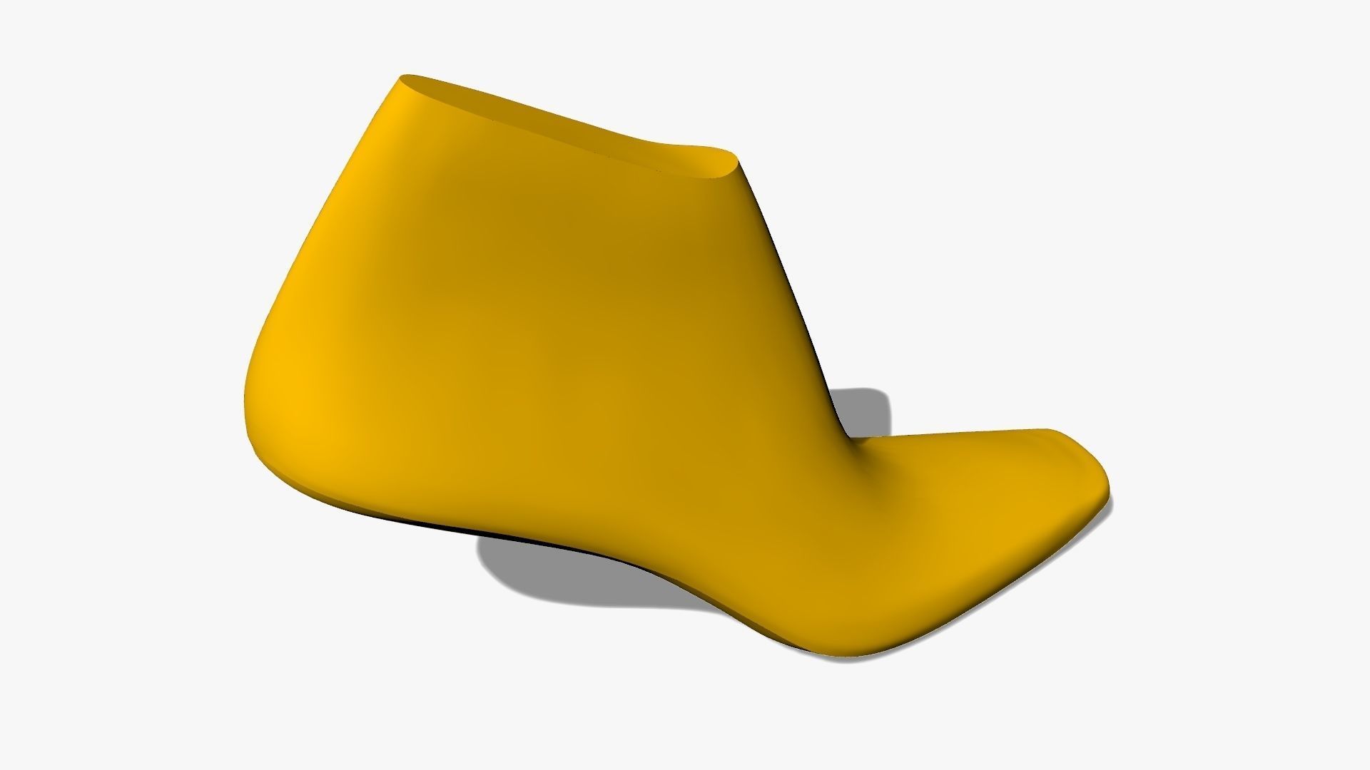 Female Shoe Last 3D print model_3