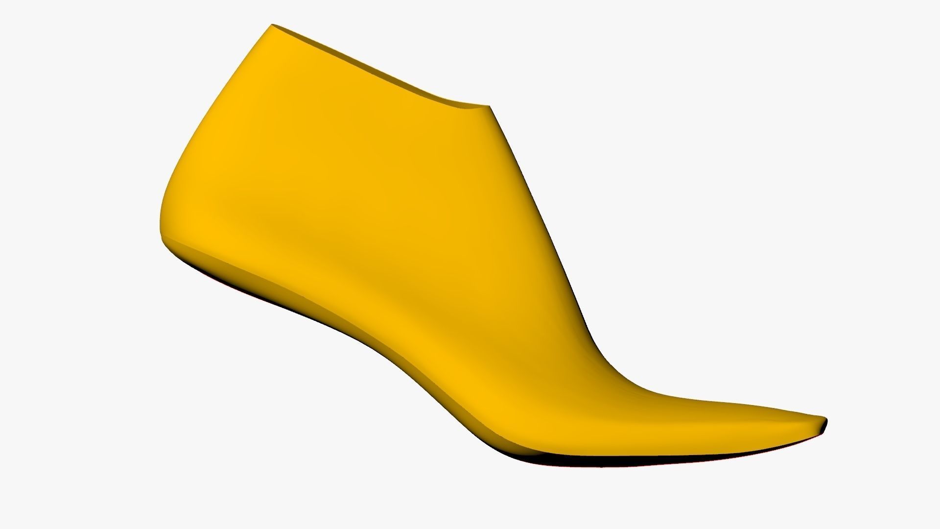 Female Shoe Last 3D print model_1