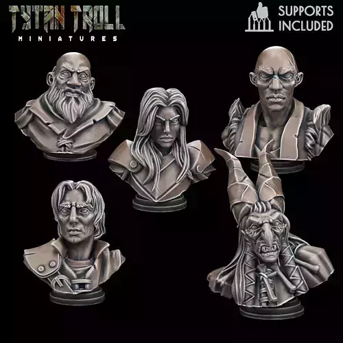 Curse of Strahd 06 Bust Pack - Pre-Supported