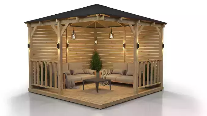 Wooden Gazebo