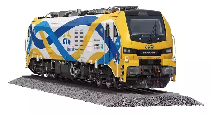 Stadler Euro Dual EVB 3D model