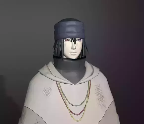 sasuke uchiha 3D model