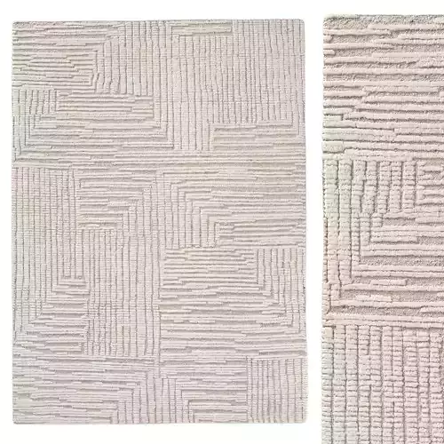 MOLLINA WOOL RUG 3D model