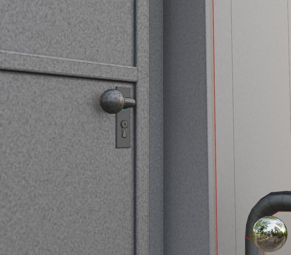 Windturbine H114m - H119m - H138m and Canyon Windfarm Scene 3D Model Collection_23