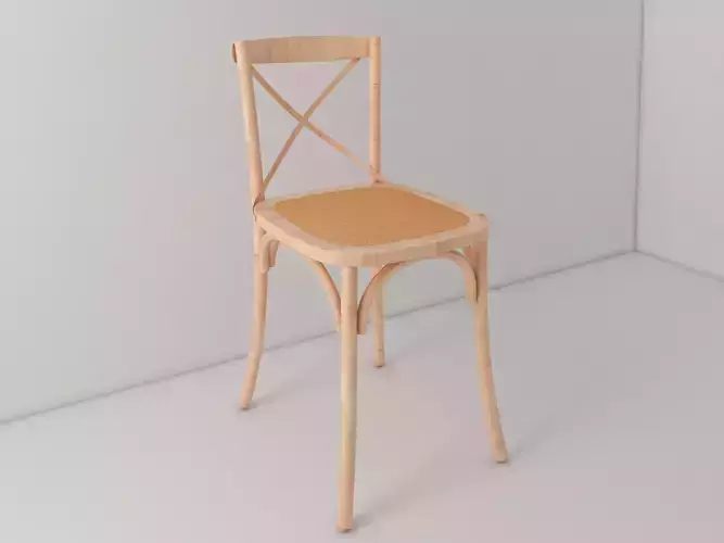 Chair Wood 3