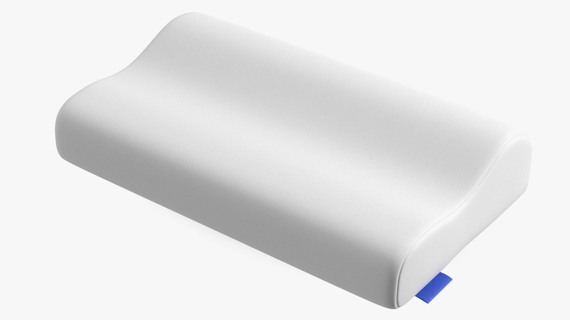 Contour Cervical Memory Pillow 3D model_11