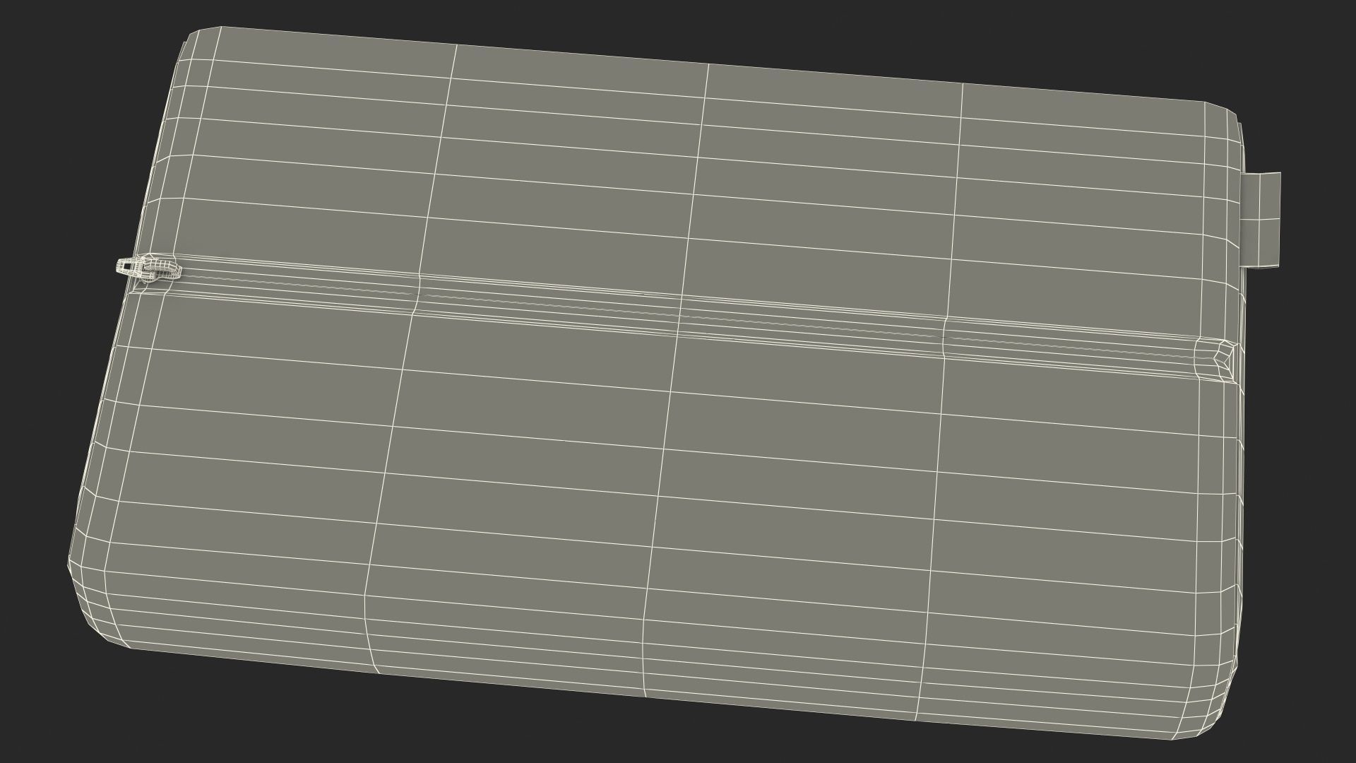 Contour Cervical Memory Pillow 3D model_31