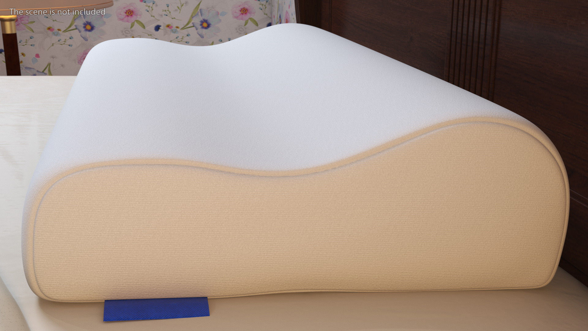 Contour Cervical Memory Pillow 3D model_2