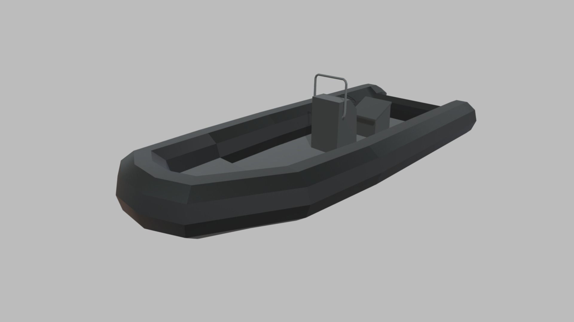 Low Poly Boats Pack 01 Low-poly 3D model_10