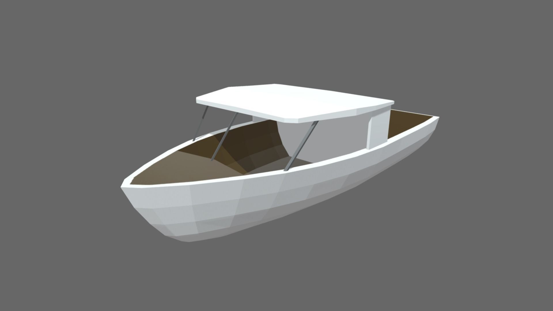 Low Poly Boats Pack 01 Low-poly 3D model_18