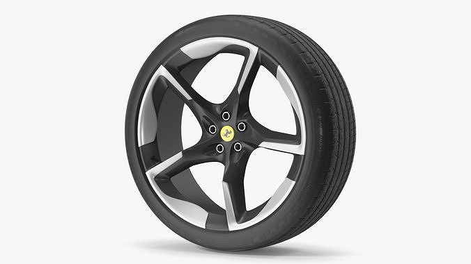 2023 Ferrari Purosangue SUV Wheel 3D model 2