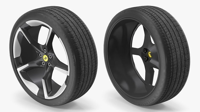 2023 Ferrari Purosangue SUV Wheel 3D model 7
