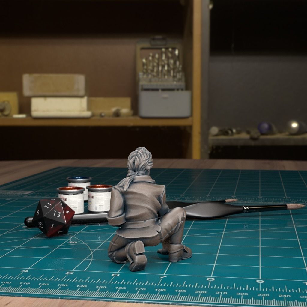 Curse of Strahd - Doru - Pre-Supported 3D print model_2