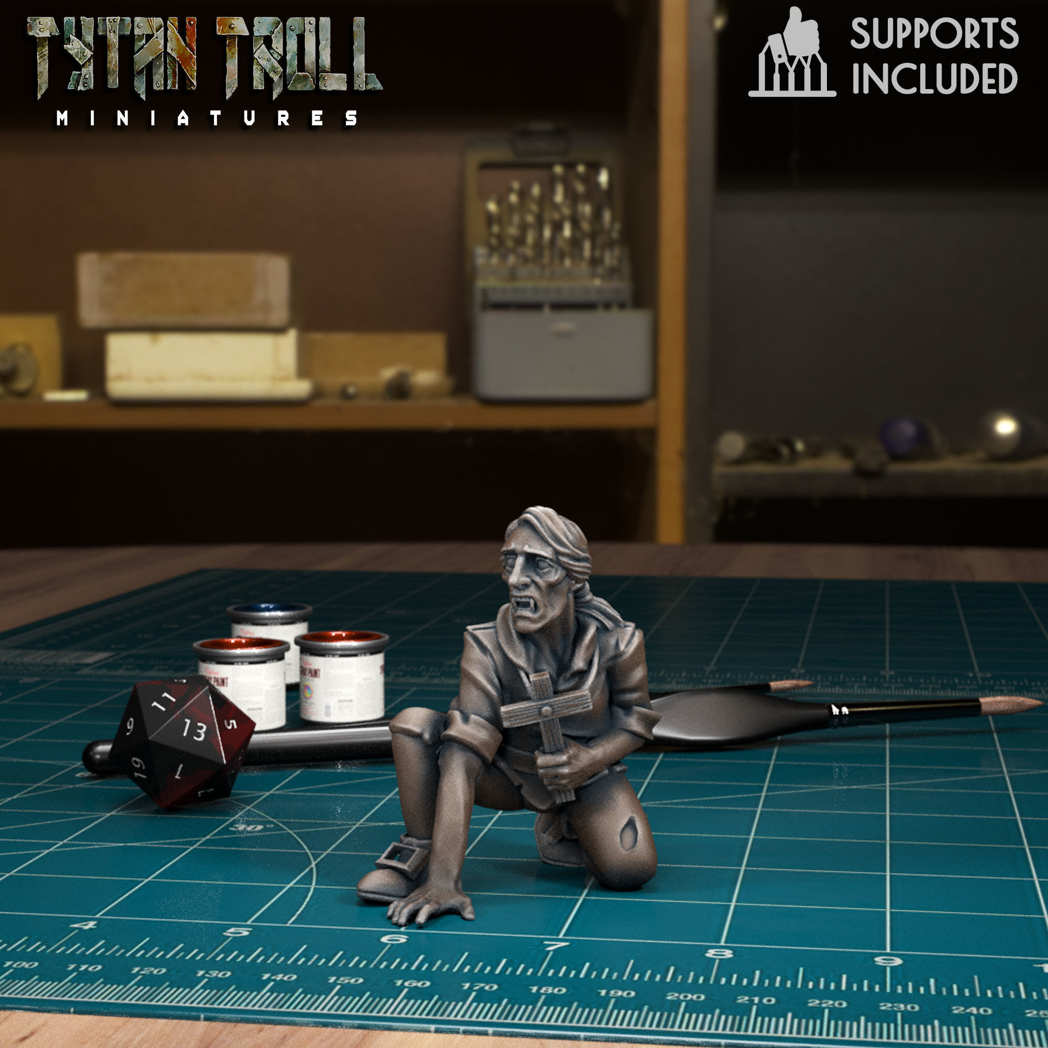 Curse of Strahd - Doru - Pre-Supported 3D print model_4