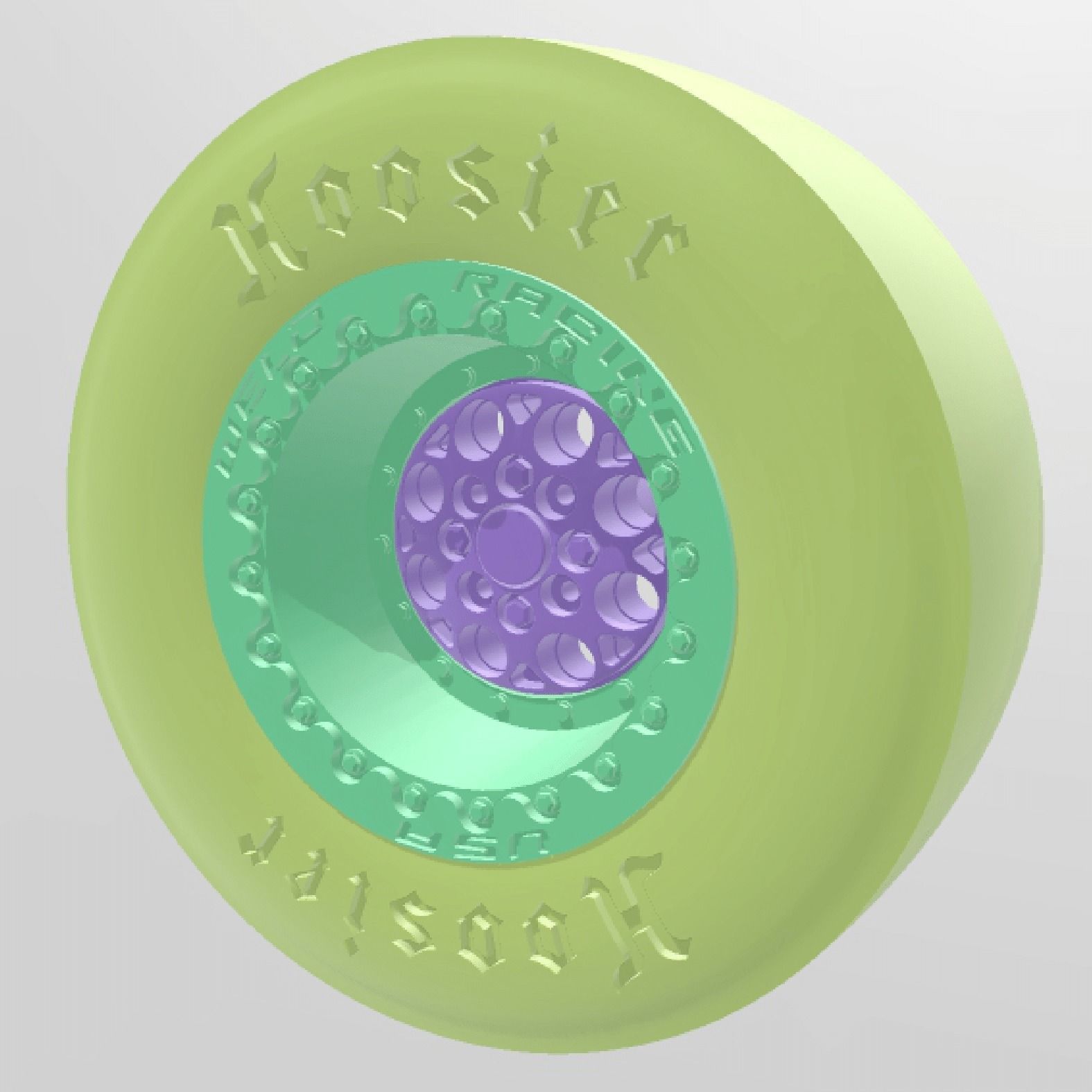 MAGNUM IMPORT WELD WHEELS AND HOOSIERS FOR SCALE AUTOS 3D print model_6