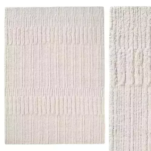 SALAR WOOL RUG 3D model