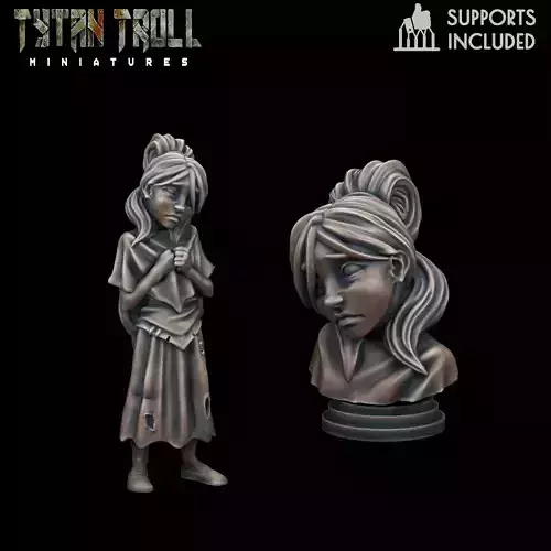 Curse of Strahd - Rose Mini Bust Combo - Pre-Supported