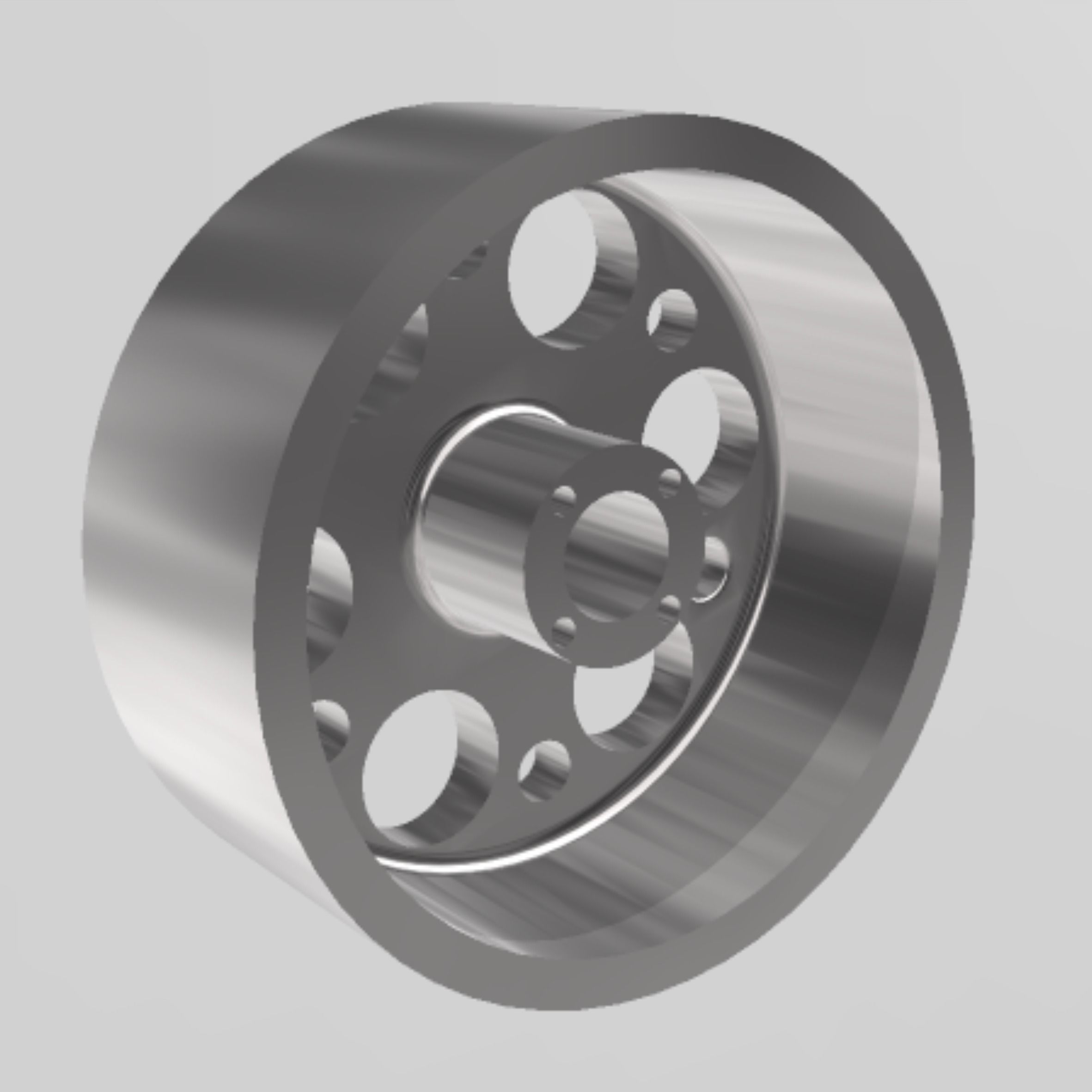 ALFA ROMEO WHEEL FOR SCALE AUTOS AND DIORAMAS 3D print model_2