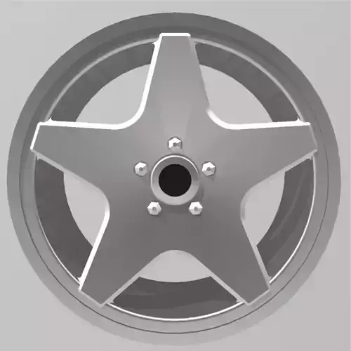 ZEUS 17 WHEEL FOR SCALE AUTOS AND DIORAMAS 3D print model