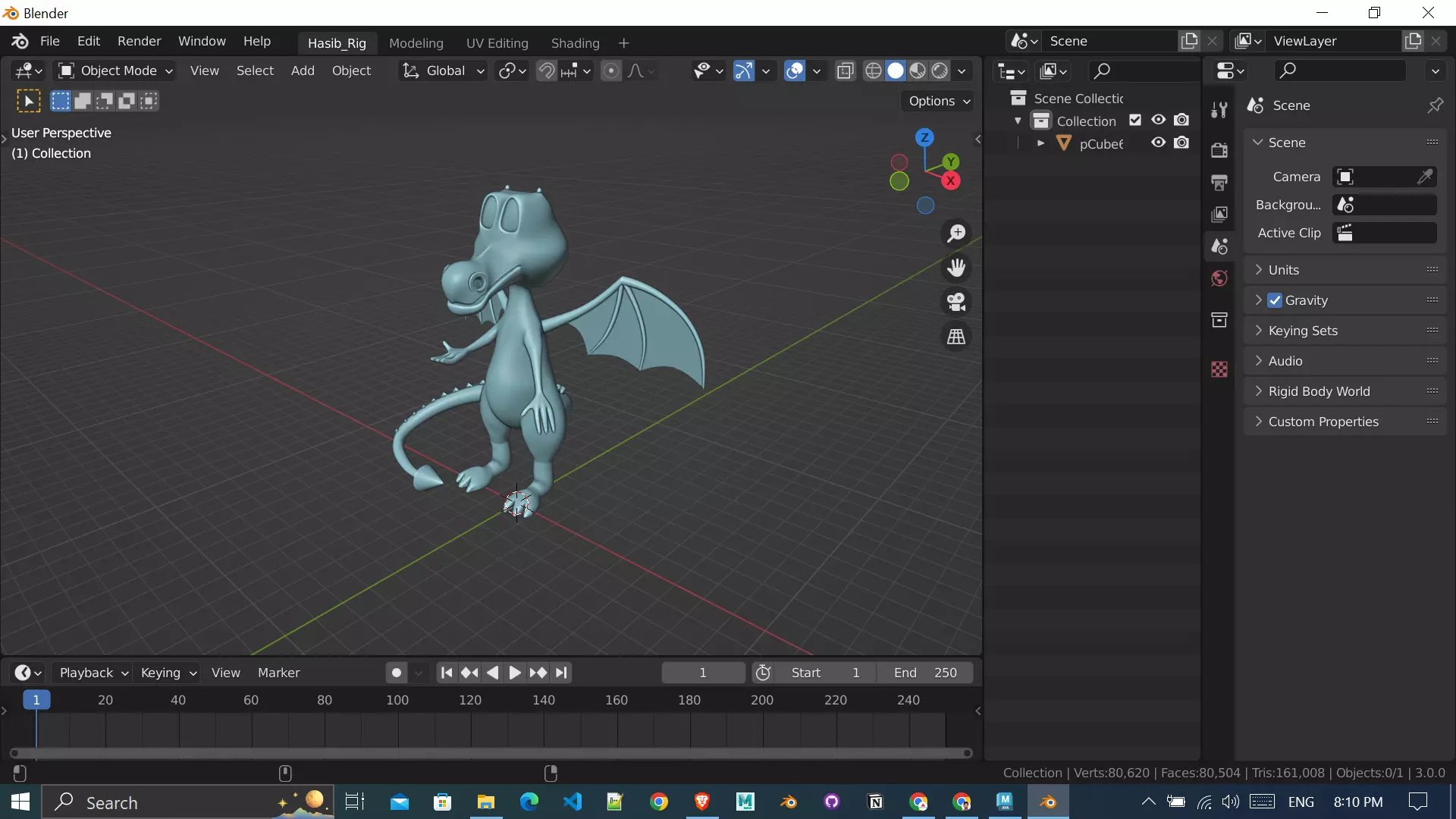 Dragon 3D Printing Ready for Exam College Toy 3D print model_0