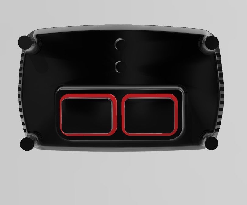 Racing EFI Dash Display for Scale autos and dioramas 3D print model_5