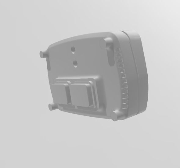 Racing EFI Dash Display for Scale autos and dioramas 3D print model_9