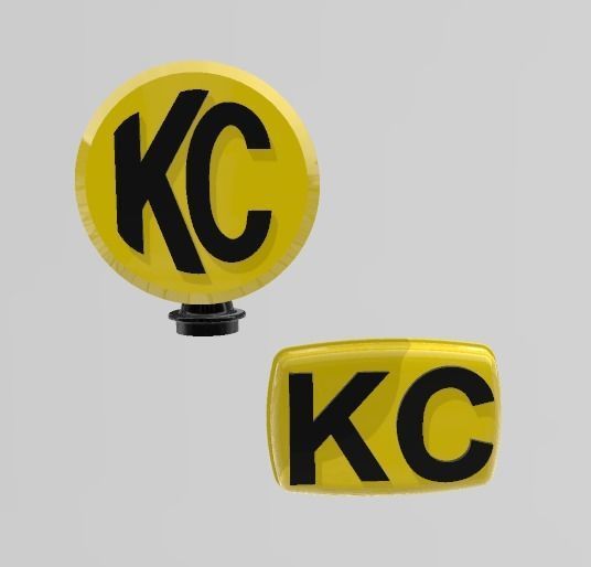 KC Lights for Marty McFly Hilux from Back to the Future 3D print model_6