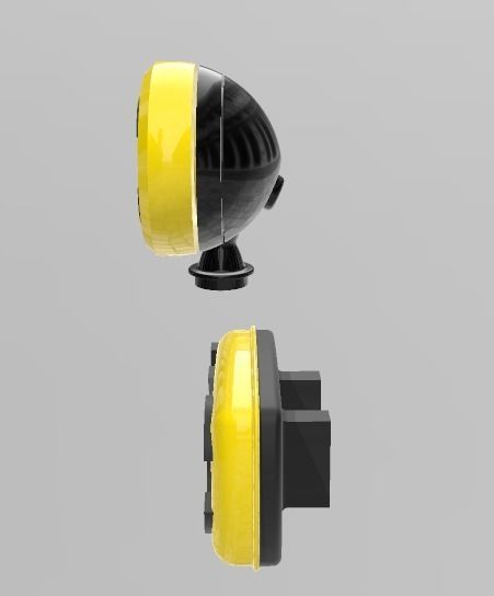 KC Lights for Marty McFly Hilux from Back to the Future 3D print model_2