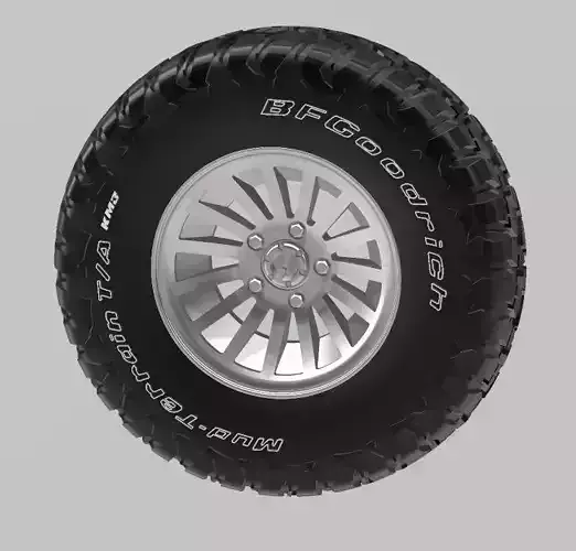 OFFROAD WHEEL AND TIRE FOR 1 24 SCALE AUTOS