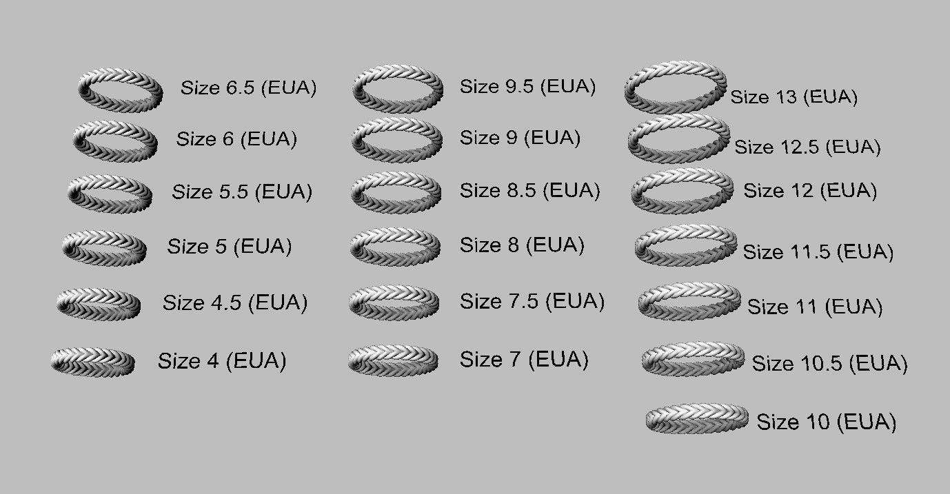 Braided Wedding Band 3D print model_10