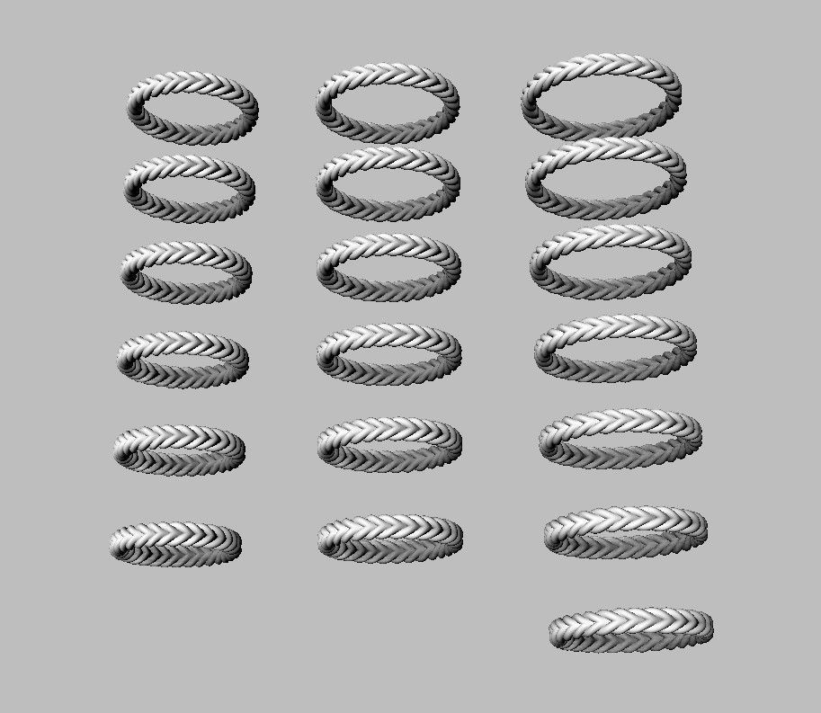 Braided Wedding Band 3D print model_12