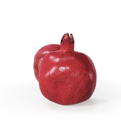 Pomegranate 3D model 2