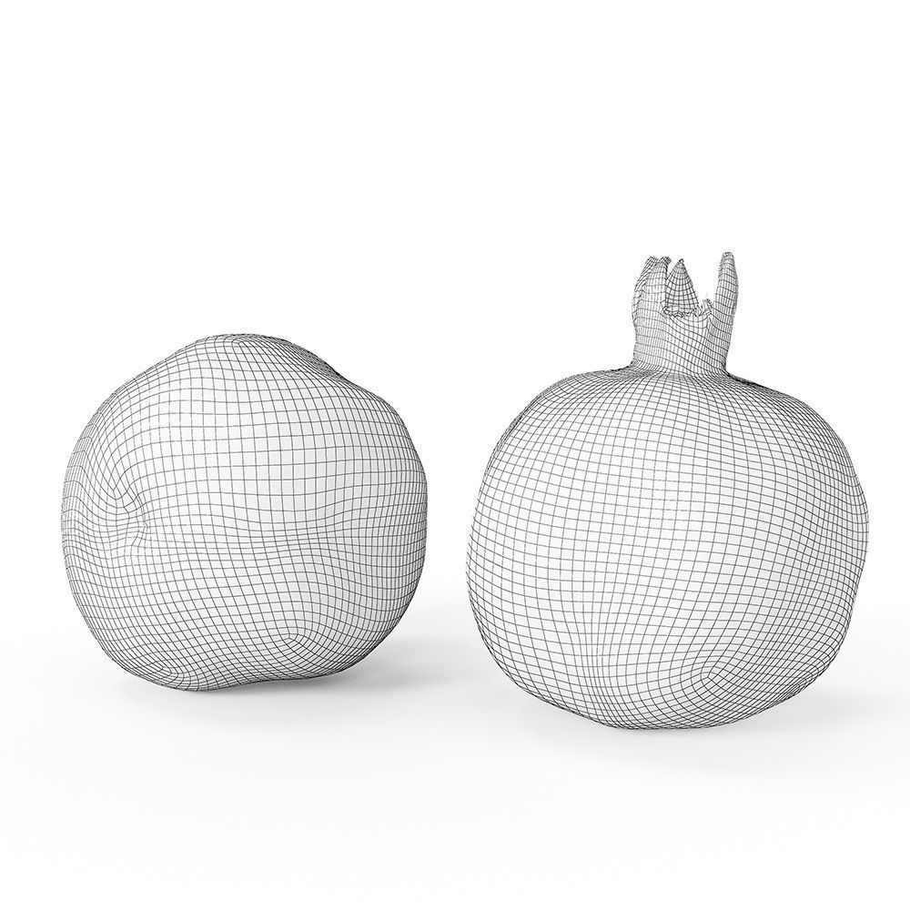 Pomegranate 3D model_9