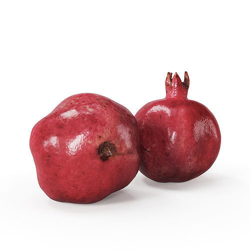 Pomegranate 3D model 4