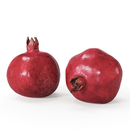 Pomegranate 3D model 6